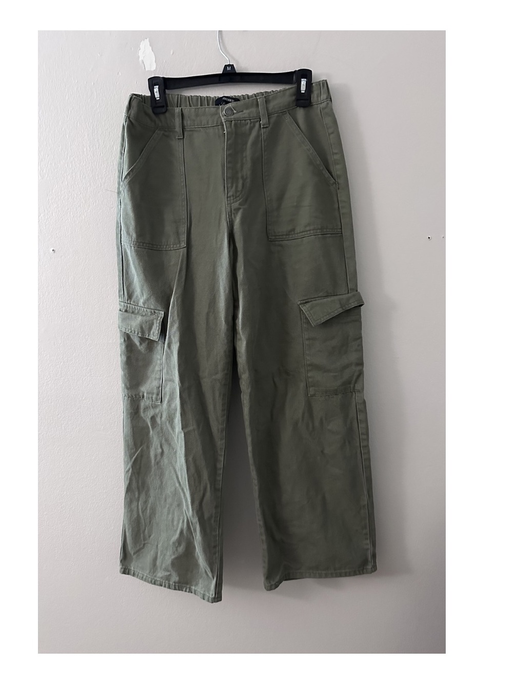 Women's Olive Cargo Pants - Utility pants